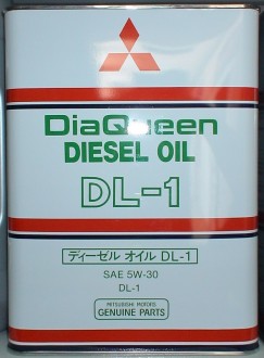 MITSUBISHI DiaQueen Diesel OIL DL-1 5W-30 4 л.