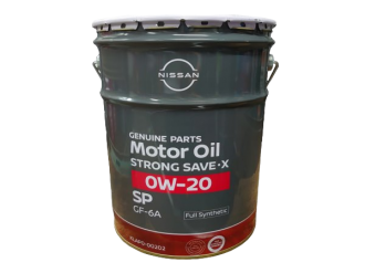 NISSAN STRONG SAVE X SP/GF-6A 0W-20 20 л.