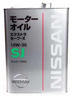 NISSAN EXTRA SAVE-X SJ 10W-30 4 л.