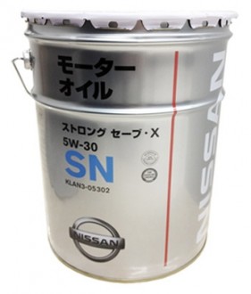 NISSAN STRONG SAVE X SN 5W-30 20 л.