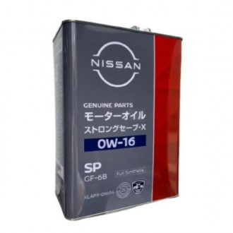 NISSAN STRONG SAVE X SP/GF-6B 0W-16 4 л.