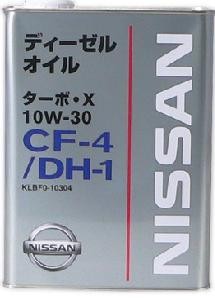 NISSAN TURBO X CF-4/DH-1 10W-30 4л.