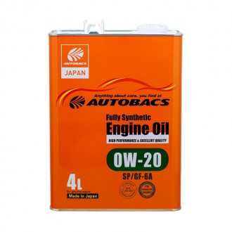 Масло моторное AUTOBACS FS SP/GF6 0W-20 4 л.